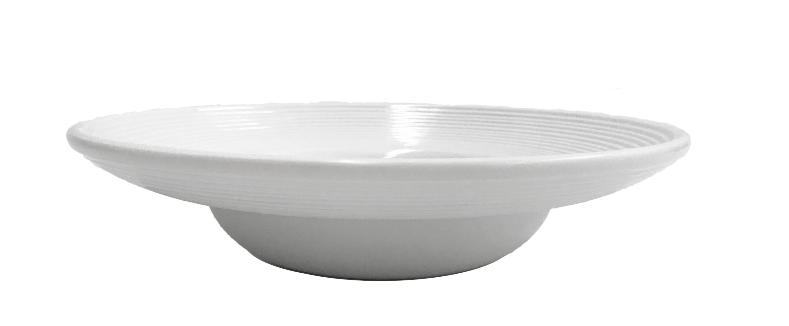 123460 MELAMINE BOWL WHITE 25cm TABLECRAFT