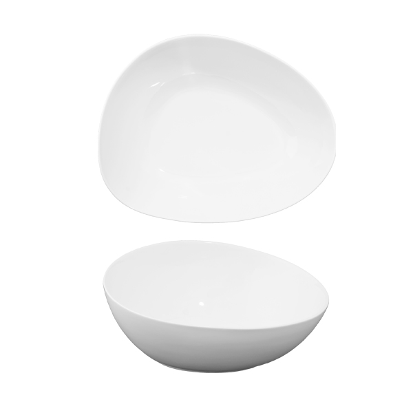 OMEGA salad bowl white 21εκ  Cok Spain B6K4