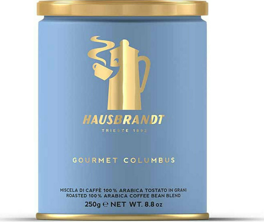 ΚΑΦΕΣ Gourmet Colombus 100% ARABICA Κόκκος 250gr (1621) HAUSBRANDT