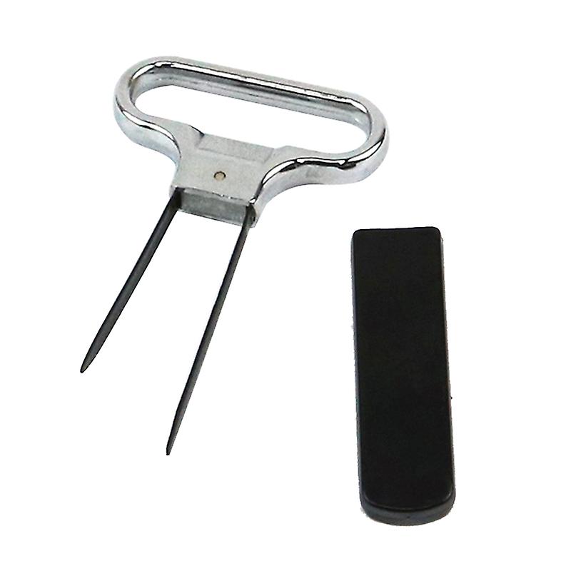 LS01 TWO PRONG WINE BOTTLE OPENER Corkscrew Remover FOR AGED CORKS 11CM