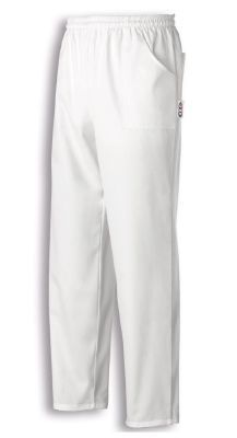 CHEF TROUSERS WHITE EXTRA DRY 100% MICROFIBRE EGO CHEF