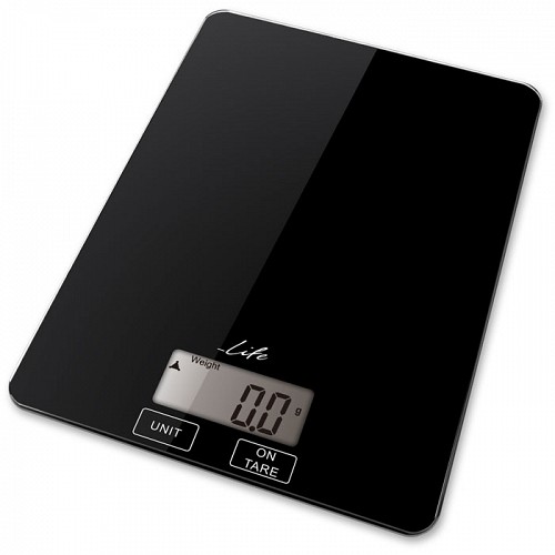 LIFE Accuracy Kitchen scale, black color 5KG