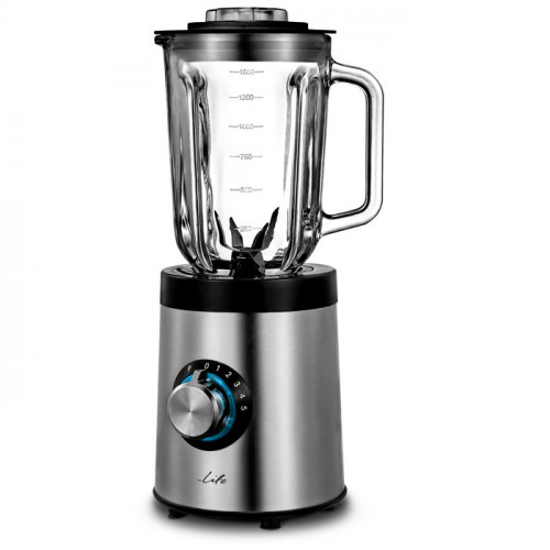 LIFE VELOCE 5 SPEED BLENDER 800W WITH AC MOTOR AND SS HOUSING & GLASS JUG 1.5L