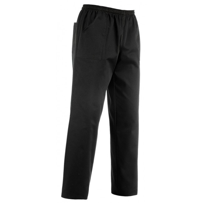 COULISSE POCKETS BLACK 65% POLYESTER 35% COTTON EGO CHEF