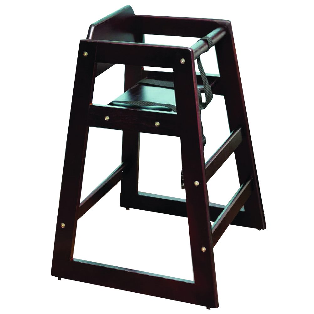 WENGE ΠΑΙΔΙΚΟ ΚΑΡΕΚΛΑΚΙ Ξύλινο (επαγγελματικής χρήσης) 50x50x74 High Chair