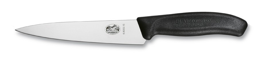 6.8003.15G ΜΑΧΑΙΡΙ CARVING KNIFE 15cm FIBROX SWISS CLASSIC Victorinox®