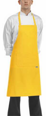 LONG APRON WITH POCKET YELLOW 90X70 EGO CHEF