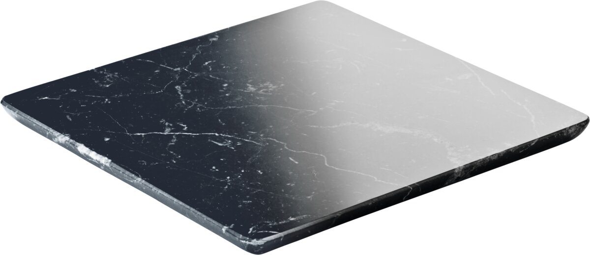 PLAYGROUND MARBLE PLATTER SQUARE BLACK 18x18CM also fits in ANANTI and CELLS