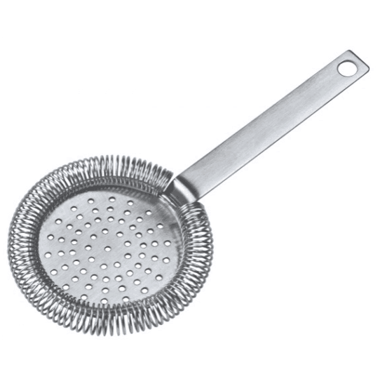 Stainless Steel Round Head Strainer With Straight Handle 20cm