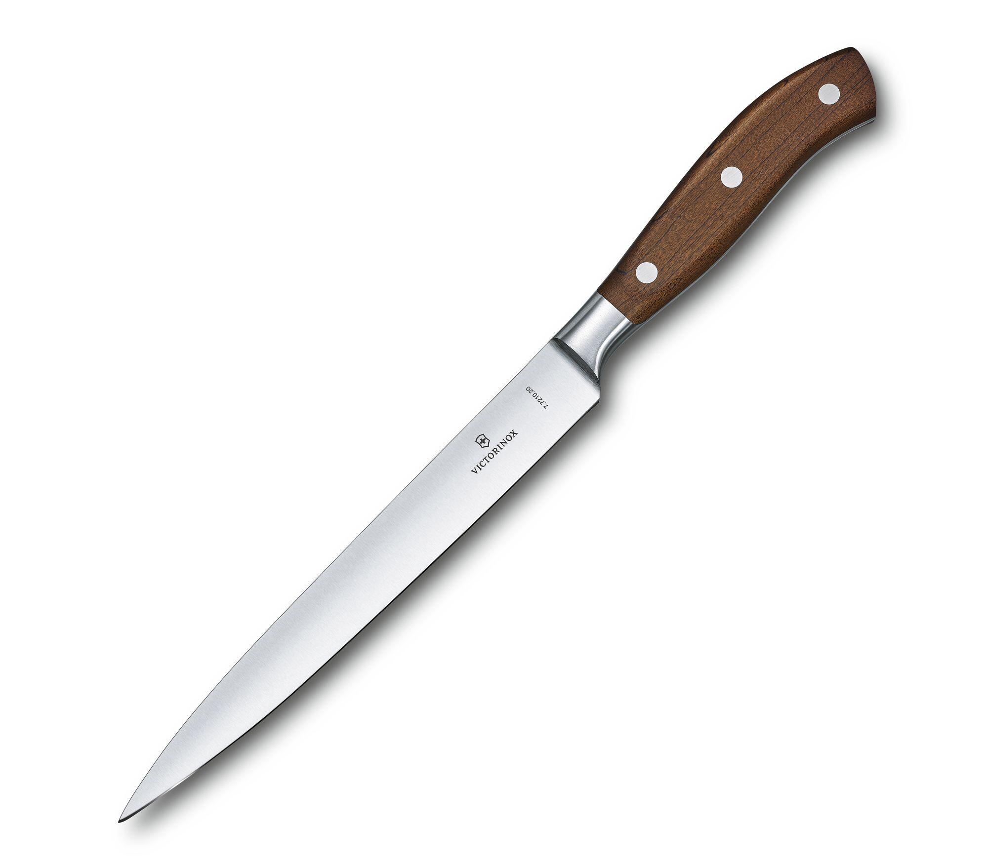 7.7210.20G Grand Maître Wood Filleting Knife 20CM VICTORINOX