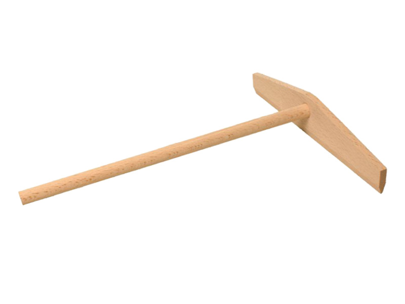 WOODEN SPATULA FOR PANCAKES AND CREPES T SHAPE