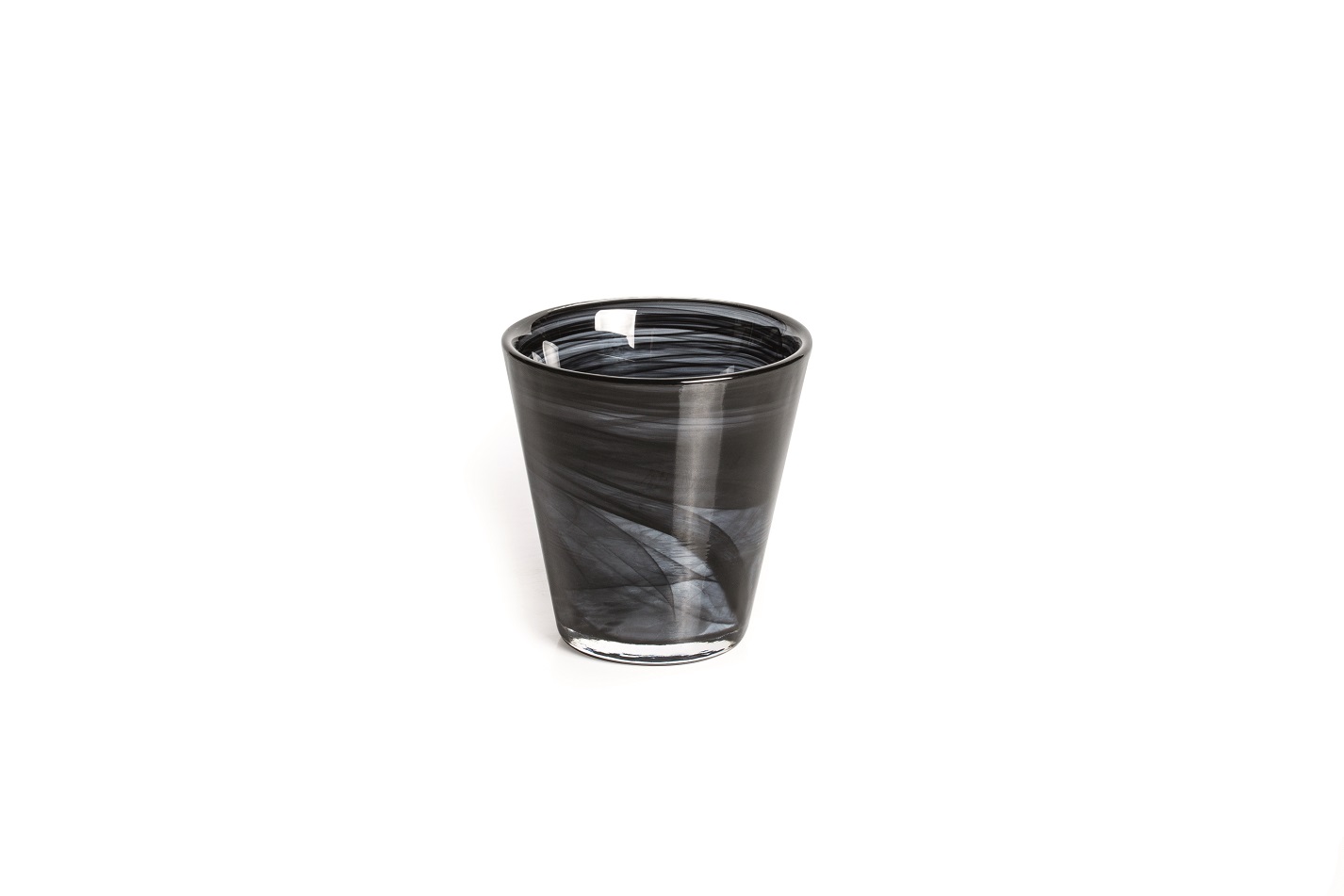 ZEPHYRUS BLACK DRINKING GLASS 23 CL. LE COQ Italy