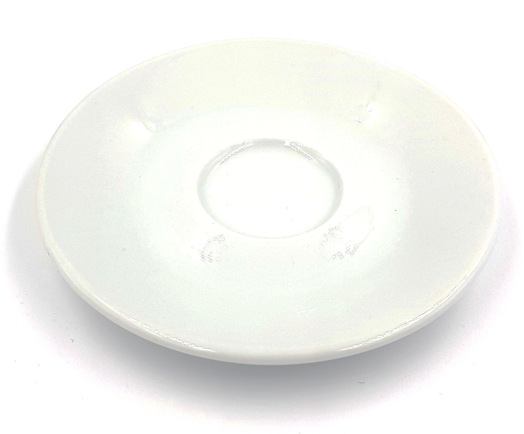 PRAGA BIANCO SAUCER FOR 12 COFFEE CUP ITALY