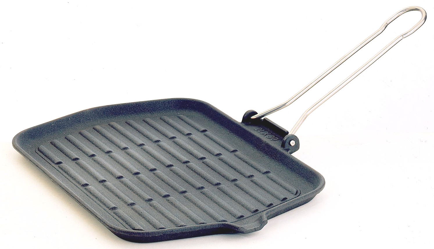 Rectangular grill pan “Dietella” - Enamelled cast-iron 21x30cm ILSA Italy