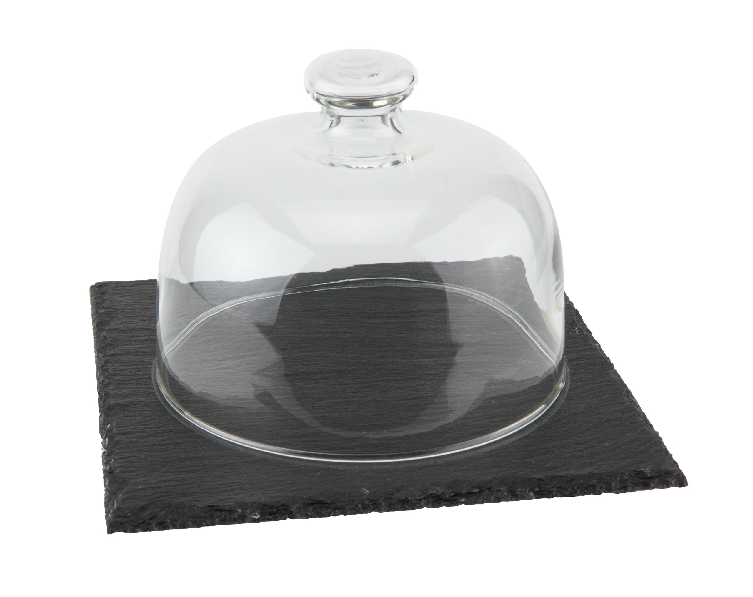 SQUARE TRAY WITH DOME 17*17*12 ILSA ITALY