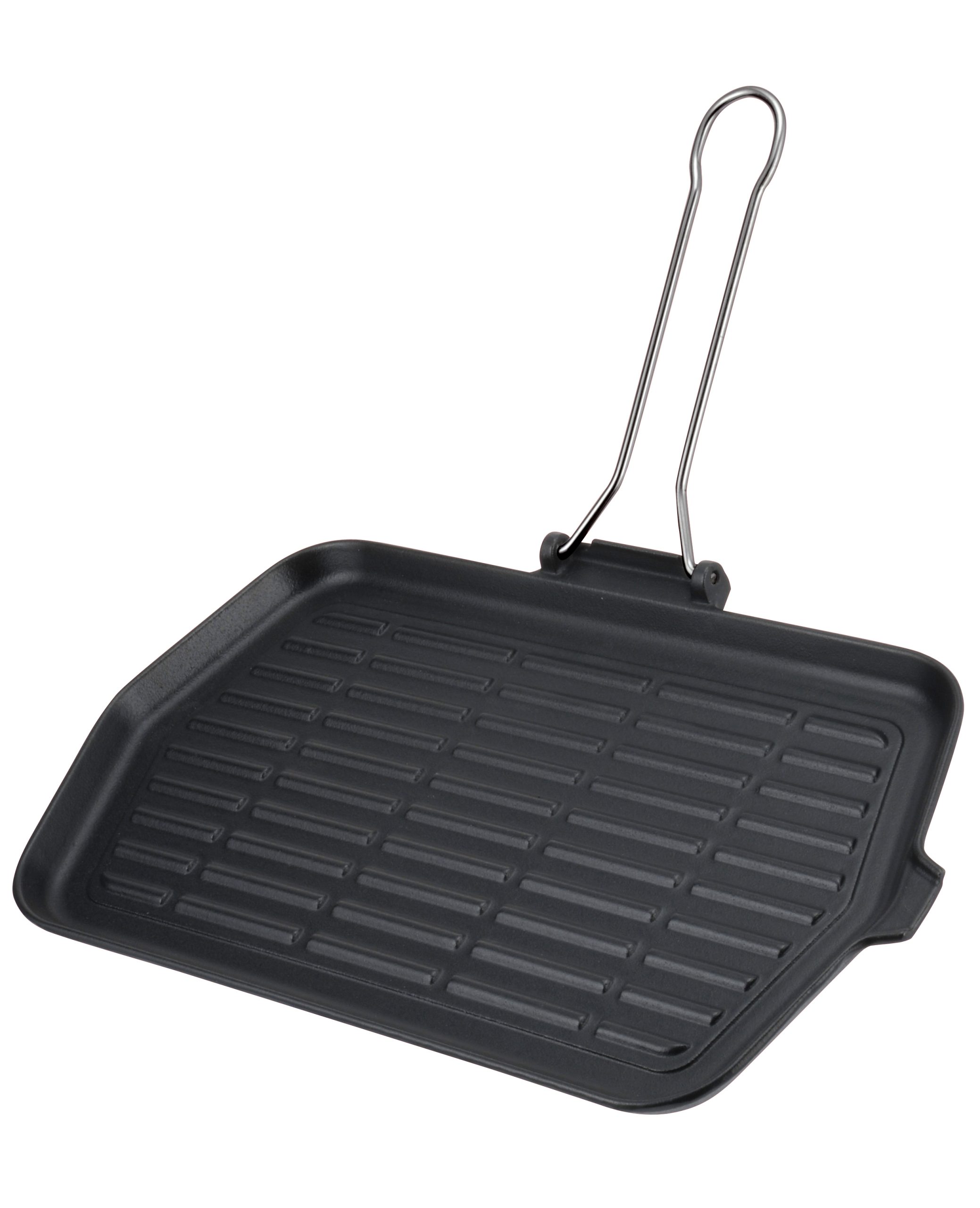 Rectangular grill pan Dietella - Enamelled cast-iron 23X36cm ILSA Italy