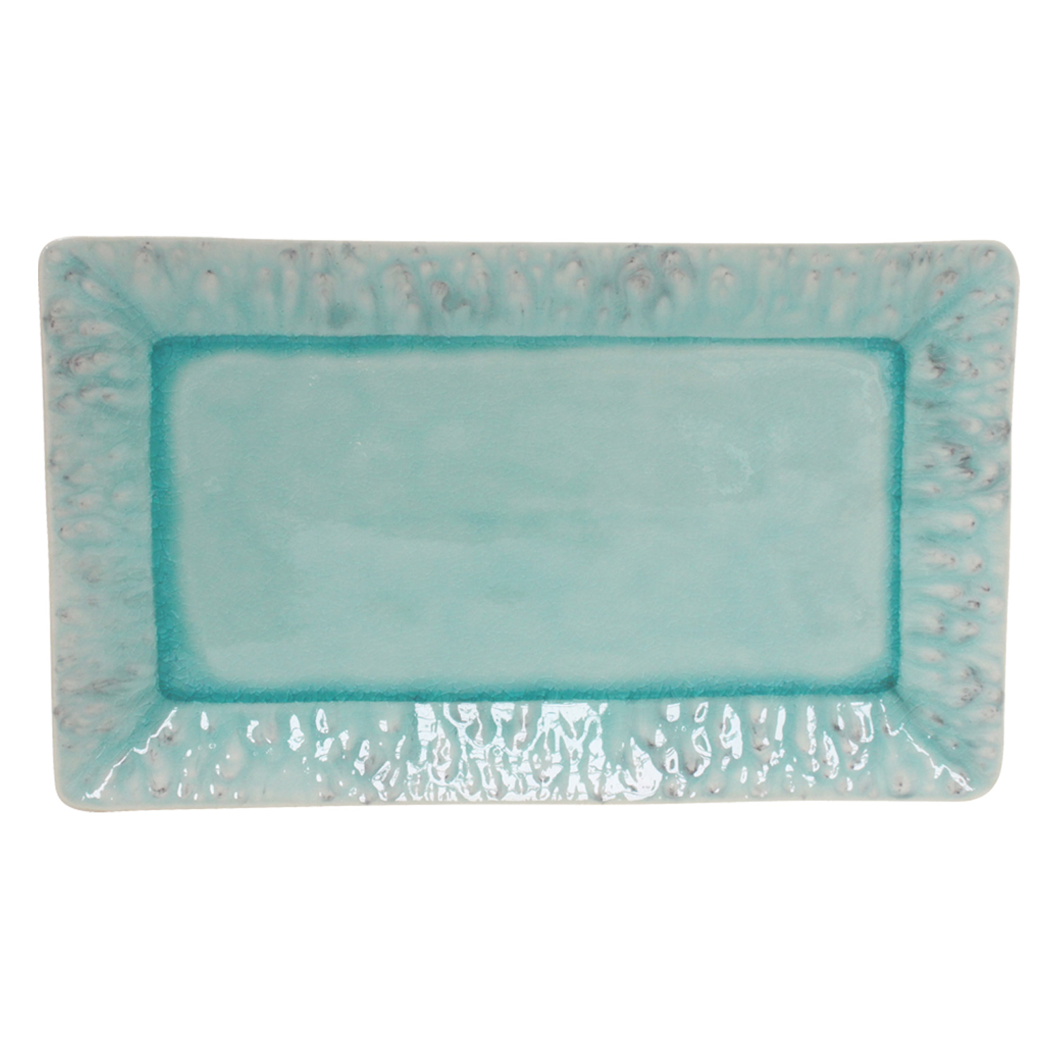 RECT. TRAY EXTRA LARGE 40X24cm BLUE