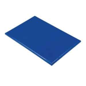HACCPP CUTTING BOARD 1/2 BLUE PLASTIC LDPE 325X265X12,7MM