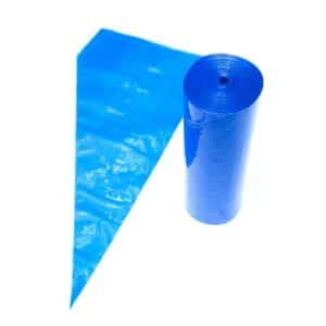 DISPOSABLE  PASTRY BAGS BLUE ONE ROLL 53cm X 28cm.  90micron 100pcs