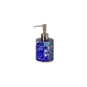 LISBOA BLUE TILE SOAP/LOTION PUMP D8 H10.7 cm | 0.60 L STONEWARE COSTA NOVA
