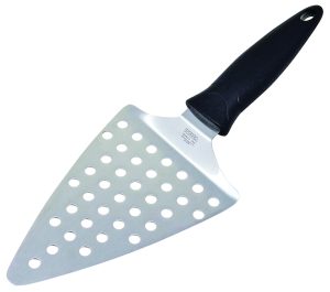 TRIANGLE SPATULA PIZZA TURNER WITH HOLES S/S 12X16 CM. PIAZZA ITALY