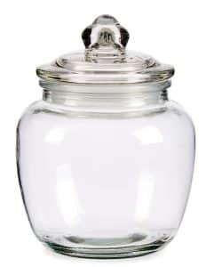 Hermetic 1,4l glass container WITH LID VIVALTO®