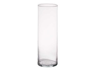 GLASS VASE CYLINDER 30CM DIAM.10 cm GIFTDECOR®