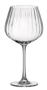 COLUMBA OPTIC WINE GLASS 640ml CRYSTAL BOHEMIA CRYSTALITE