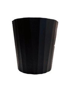 KODAMA BEACH BLACK SMALL GLASS 400cc ECOREC ITALESSE