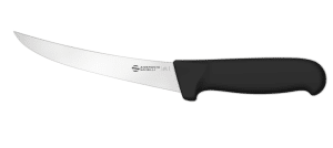 SD01015B SUPRA BONING KNIFE CURVED BLADE SEMI RIGID 15CM SANELLI AMBROGIO