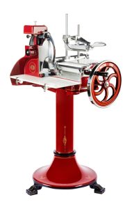 HAM CUTTER VINTAGE VOLANO RED WITH STAND MISTRO