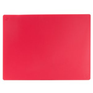 RED Cutting board 32X25X1.3 PP HAACP APPROVED