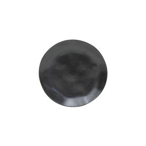 RIVIERA SALAD/DESSERT PLATE 21CM BLACK STONEWARE COSTA NOVA