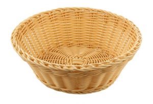 T0537 PRESTIGE round basket polypropylene 40cm LEONE