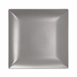 SQUARE BOWL 26X26CM GREY MAT