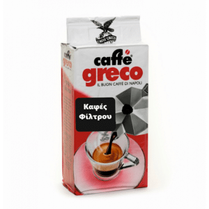 COFFEE FILTER GRECO GROUND 250gr MORENO ITALY