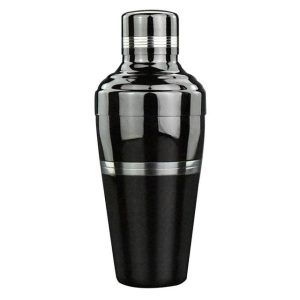 ΣΕΙΚΕΡ JAPANESE Gunmetal Black Luxury Cocktail 500ml BAR SHAKER