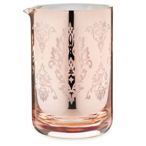 MIXING GLASS ΑΝΑΔΕΥΣΗΣ ΠΟΤΩΝ COPPER PLATED PHEIDIAS 600ML