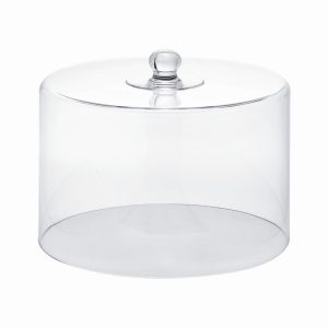 MH12 CAKE COVER CLEAR POLYCARBONATE 31.2X25CM