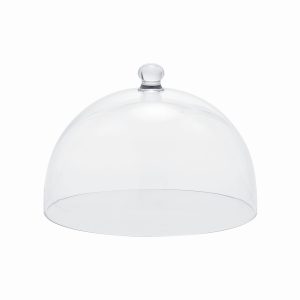 MA12 DOME COVER CLEAR ROUND POLYCARBONATE 31.2X23.2CM
