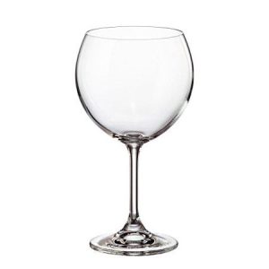 KLARA Burgundy Ποτήρι Κρυστάλλινο 460ml Bohemia