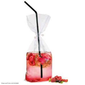 ΔΟΧΕΙΟ COCKTAIL ΣΑΚΟΥΛΑ 30cl Cocktail bag for immediate consumption 500τμχ