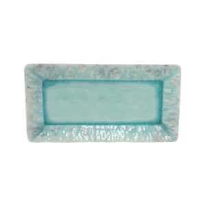 RECT. TRAY LARGE 33x17cm BLUE