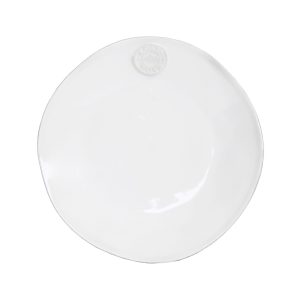 NOVA LOGO DESSERT PLATE WHITE 21cm stoneware COSTA NOVA