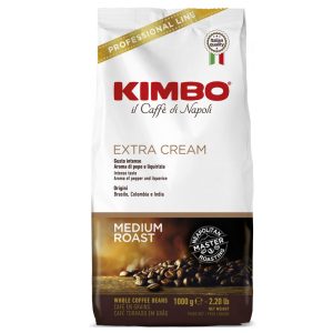 ESPRESSO EXTRA CREAM 1 kg BEANS KIMBO Italy