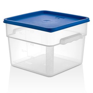 FOOD CONTAINER 11.40ltr CLEAR POLYPROPYLENE WITHOUT LID Gastroplast NSF®