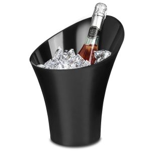 Polystyrene Flute Champagne Bucket 5.0L - Black