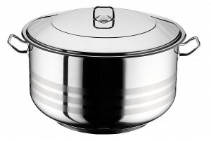 ARIAN 430 COOK POT WITH TWO HANDLES & LID 32x22cm - 16.5lt HASCEVHER