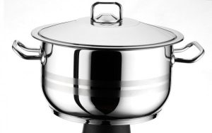 ARIAN 430 COOK POT WITH TWO HANDLES & LID 22x12cm - 4Lt HASCEVHER