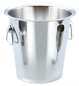 504111  STAINLESS STEEL ROUND ICE BUCKET Φ21cm Max.Home®